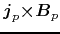 $\mbox{\boldmath${j}$}_p\mbox{\boldmath${\times B}$}_p$